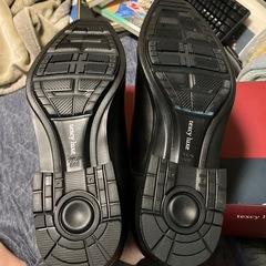 アシックス texcy luxe 天然革靴新品の画像