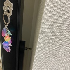 姿見　黒　アクセサリー収納付きの画像