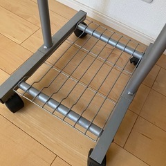 全身鏡、ハンガーラックの画像