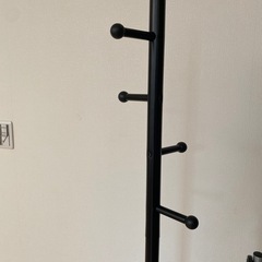 全身鏡、ハンガーラックの画像