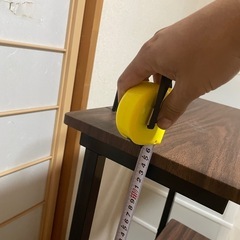デスクテーブル　+ 椅子　2点セットの画像