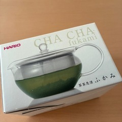ハリオ　ガラス製急須の画像