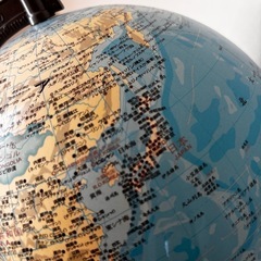 地球儀🌍高さ約35cmの画像