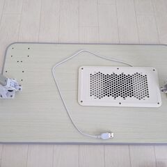 【ファン付き】折り畳み式テーブルの画像
