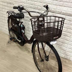 🌸美品🌸室内保管🌸大容量8.7Ah🌸ヤマハ　パスナチュラ✨✨電動自転車✨26の画像