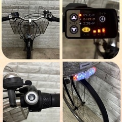 美品✨完成車配送✨送料無料✨室内保管✨ パナソニックビビ電動自転車 ✨ ✨美品⭐️大容量8Ah✨室内保管✨パナソニックビビ✨電動自転車