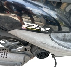 【不動車】ホンダ Dio 原付 2スト 鍵あり！部品取り・レストアに！の画像