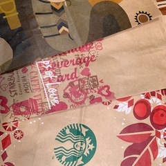 スタバ紙袋の画像