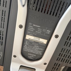 SHARP テレビの画像