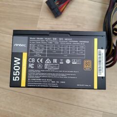 PC電源　NE550Cの画像