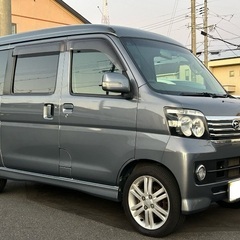 アトレーワゴン 後期型 最上級 カスタムターボRSリミテッド タイミングチェーン 車検令和8年1月 の画像