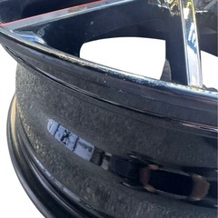 中古 WEDS アルミホイール 4本セット ウェッズ レオニスLV 18インチの画像