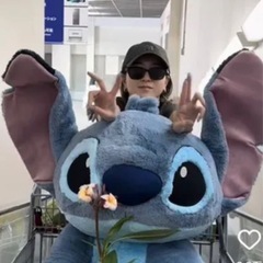 ☆コストコ スティッチ 特大ぬいぐるみ☆の画像