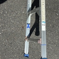 アルミ足場台 馬 脚立 踏台 作業台 アジャスト 伸縮　高さ66cm～88cm 天板 幅100cm×奥行42cm 長谷川工業 Hasegawaの画像