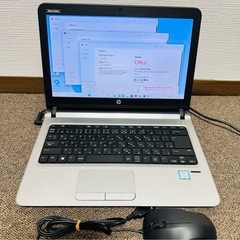 S46 HPノートパソコンi5メモリ8G高速SSDコンパクトWin11オフィス付の画像
