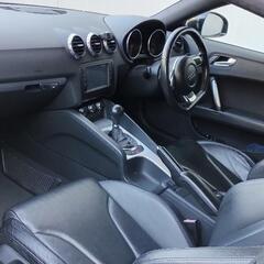 ★アウディTTクーペ★BluetoothTV★黒革★パドルシフト★車検残の画像
