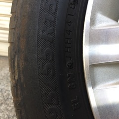 ホンダ純正15インチ195 55 15ブリヂストンの画像