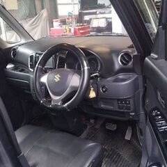 20万、車両購入のためお譲り致します、🔴現状です🔴 スズキ スペーシア カスタム TS ターボ車※最上級グレード 両側電動スライドドア スマートキー×2 車検(R8/08/29)、令和7年度税金込み、タイミングチェーン、エアコンoK。の画像