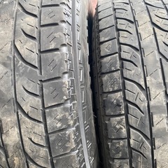 スズキ ジムニー 純正 アルミホイール エンケイ 16×6.5J OFF 25 タイヤ ヨコハマ ジオランダー LT 235/85R16 10PR (SJ30 JA11 JB23 JB64の画像