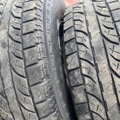 スズキ ジムニー 純正 アルミホイール エンケイ 16×6.5J OFF 25 タイヤ ヨコハマ ジオランダー LT 235/85R16 10PR (SJ30 JA11 JB23 JB64の画像