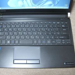 ⭐夏休み特典  ３台目 美品コンパクト Win11 Pro 東芝TOSHIBA dynabook R73/D Core i3-6100U メモリ4GB SSD128GB Bluetooth カメラ 無線の画像
