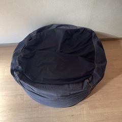 無印体にフィットするソファ　綿デニム　ネイビー　セットの画像