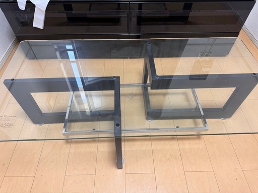 エコーネス　ガラステーブル　処分予定です　９日までの出品 エコーネス ガラステーブル 処分予定です 9日までの出品