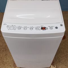【高年式】Haier 全自動電気洗濯機 4.5kg 2025年製 BW-45A 【美品】の画像