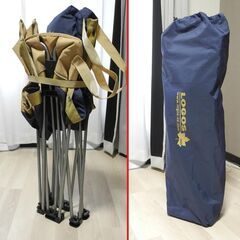 ロゴス クイックウィングベッド 屋外未使用の画像