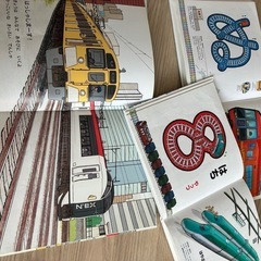 絵本　電車　の画像