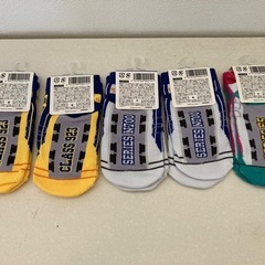 トミカ　プラレール　子供用靴下　はやぶさ　こまち　ドクターイエロー　ショートソックス　キッズ　靴下の画像