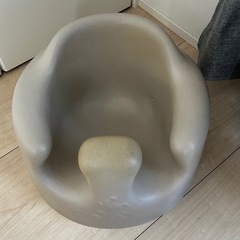 バンボ　サンドベージュ　ベビーチェア　グレーの画像