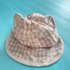 0歳帽子 2つまとめの画像