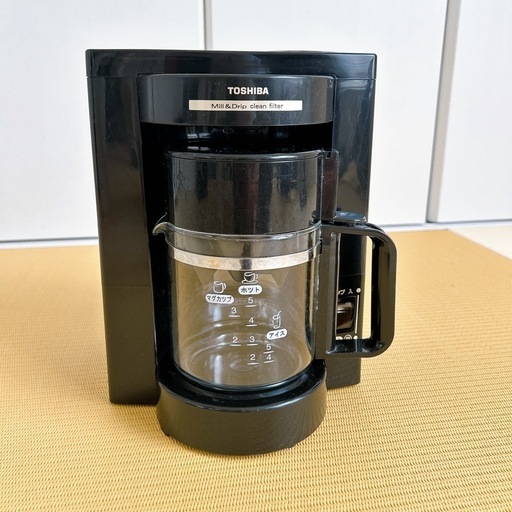 東芝 TOSHIBA コーヒーメーカー 電動ミル 機能 (maharo☻) 北