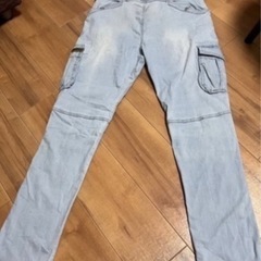 早い者勝ち⭐️未使用⭐️激安⭐️寅壱　デニム　ストレッチズボン　デニムの画像