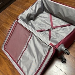 サムソナイト大型布製スーツケースの画像