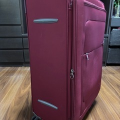 サムソナイト大型布製スーツケースの画像
