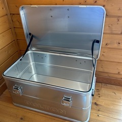 DULTON アルミコンテナ 大容量 78L 未使用 アウトドア収納の画像