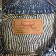 LEVI’S デニムジャケット 70505 の画像