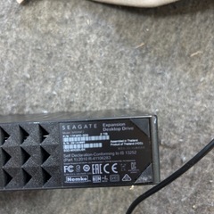 Seagate製「Expansion Desktop Drive」外付けハードディスク:容量2TBの画像