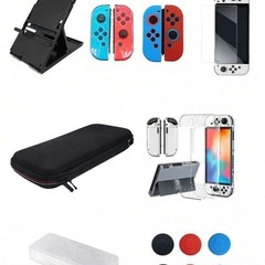 Nintendo Switch ケース　保護フィルムセットの画像