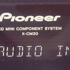 Pioneer  　X-CM30 　オーディオシステムの画像