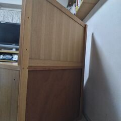 奥行の小さいデスク　特注品の画像