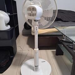 山善 DCモーター扇風機 ALR-ED302｜静音・省エネ・リモコンなしの画像