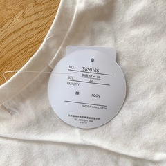 新品未使用 女の子 キッズTシャツの画像