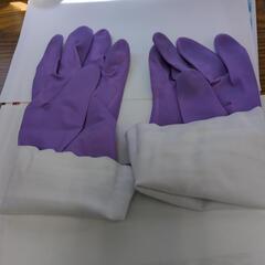 厚手　ゴム手袋の画像