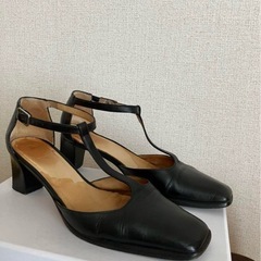 HIROFU アンクルストラップシューズ 23.5cm イタリア製の画像