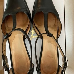 HIROFU アンクルストラップシューズ 23.5cm イタリア製の画像