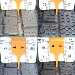 「30」　165/65R13 中古冬用タイヤ4本の画像