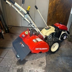 美品中古品/実働中古農機具【三菱耕運機/管理機　mmr66】逆転耕運付き。引き取り希望🙇‍♂️の画像